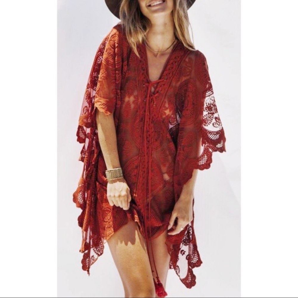 Jen’s Pirate Booty Mandala Kaftan in Saffron